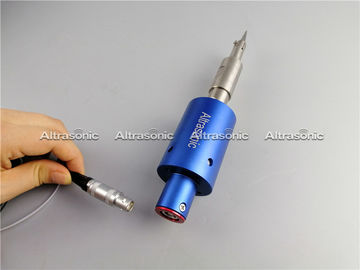 30 KHZ Ultrasonic Plastic Cutting Knife Fixed On Automatic Production Lines