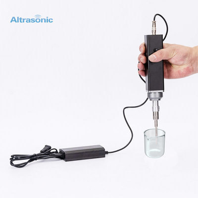 Laboratory Portable Ultrasonic Homogenizer Equipment Operated By Hand