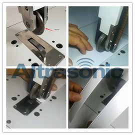 Rotatory Ultrasonic Welder For Sealing / Cutting Nylon Laminated Fabric Filtering Paper