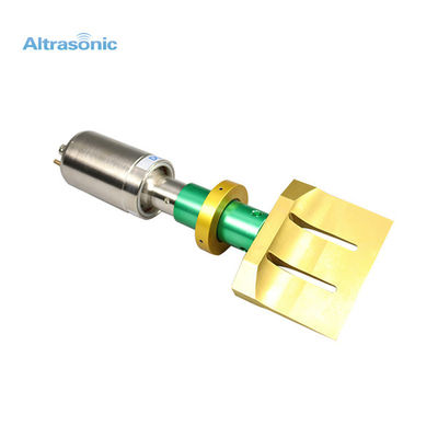 40khz Ultrasonic Cutter with 82mm Titanium Alloy Sonotrode For Rubber Pipe and Hose Cutting Industry