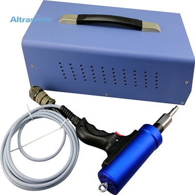 35Khz Ultrasonic Plastic Extrusion Welding Gun / Ultrasonic Spot Welding Machine Customized