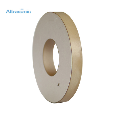 Ultrasonic Transducer Pzt Ceramic Ring Shape 50x20x6