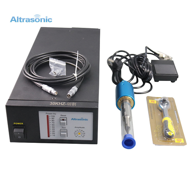 Air Cooling 30khz Ultrasonic Cutter 500W For Plastic