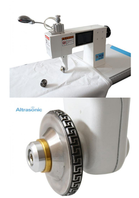 Ultrasonic Lace Sewing Machine 20khz For Side Scraping And Trimming