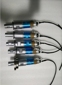 NTK 1800w Ultrasonic Welding Transducer With Booster , 20khz And 11-12nf Capacitance