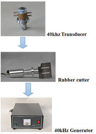 The Special Ultrasonic Cutting Actuator For Rubber with Titanium Cutter