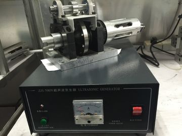 Fabric 35khz Ultrasonic Sealing Machine , Ultrasonic Sewing Machine with Titanium Wheel