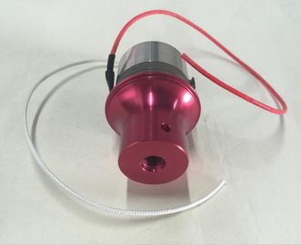 Dukane 41D28 wires connected Ultrasonic Welding Transducer red metal body