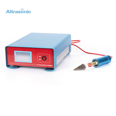 300W Ultrasonic Cutter 24kHz For Plastics Leather PP PVC TPU