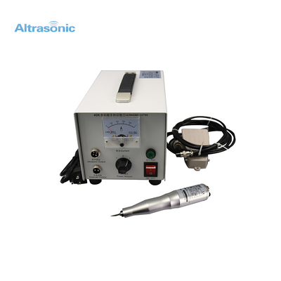 40kHz Ultrasonic Knife Cutter For Non Woven Fabric Snakeskin Bag