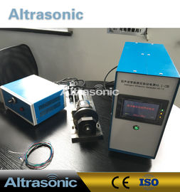 Heat Seal Titanium Ultrasonic Sealing Machine 35Khz 1000W For Cloth Tent Raincoat