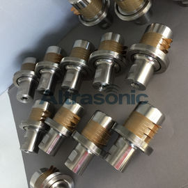 Customized Titanium Alloy Material Ultrasonic Converter With 6pcs Ceramic 20Khz