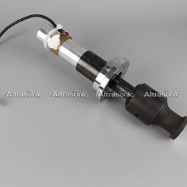 20Khz Ultrasonic Oscillator Transducer With Booster Flange Titanium Sonotrode