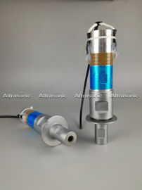 20k 2000W Piezoelectric Welding  Ultrasonic Transducer With Titanium Booster For Mask Making Machine