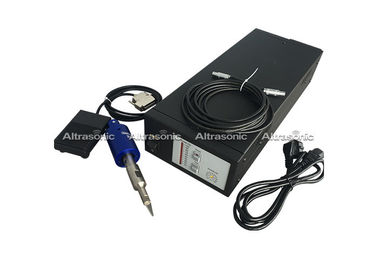 Black CE 30Khz Titanium Blade Ultrasonic Cutting Devices For Car Industry