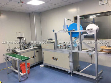 Disposable Ultrasonic Full Automatic Face Mask Making Machine 1+1