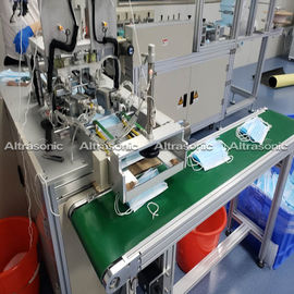 Disposable Ultrasonic Full Automatic Face Mask Making Machine 1+1