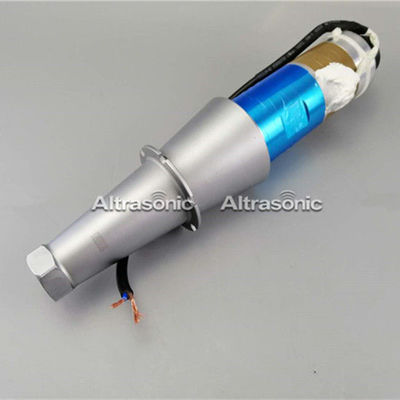 15Khz Ultrasonic Welding Transducer With Aluminum Booster For Plastic Welding