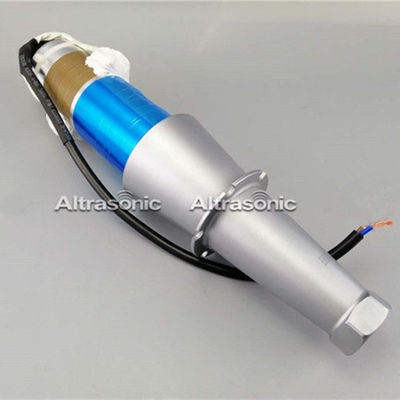 15Khz Ultrasonic Welding Transducer With Aluminum Booster For Plastic Welding