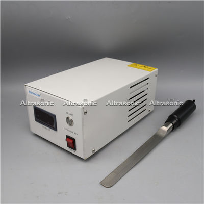 High Precision 220mm 28khz Ultrasonic Cake Cutter Food Machine