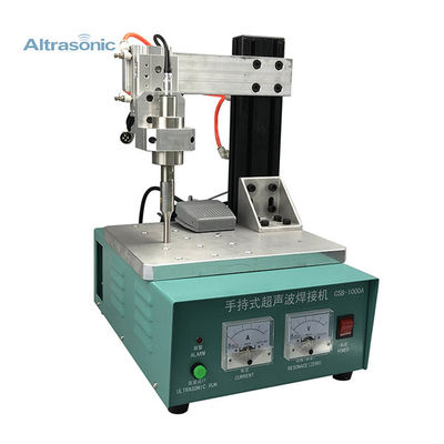 Manual 35k 800w Ultrasonic Spot Welding Machine For Surgical Face Mask Ear Band Welding