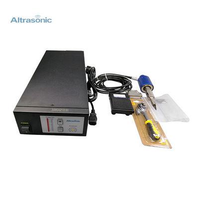 Small Ultrasonic Plastic Cutter For Various Material , Ultrasonic Fabric Cutting Machine