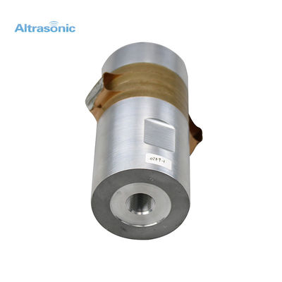 Plastic Welding Ultrasonic Transducer 15Khz 16um Amplitude 4 Ceramics