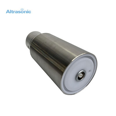 3000W High Power Columnar Ultrasonic Converter Replacement  20khz Rinco Type with 2Ceramics